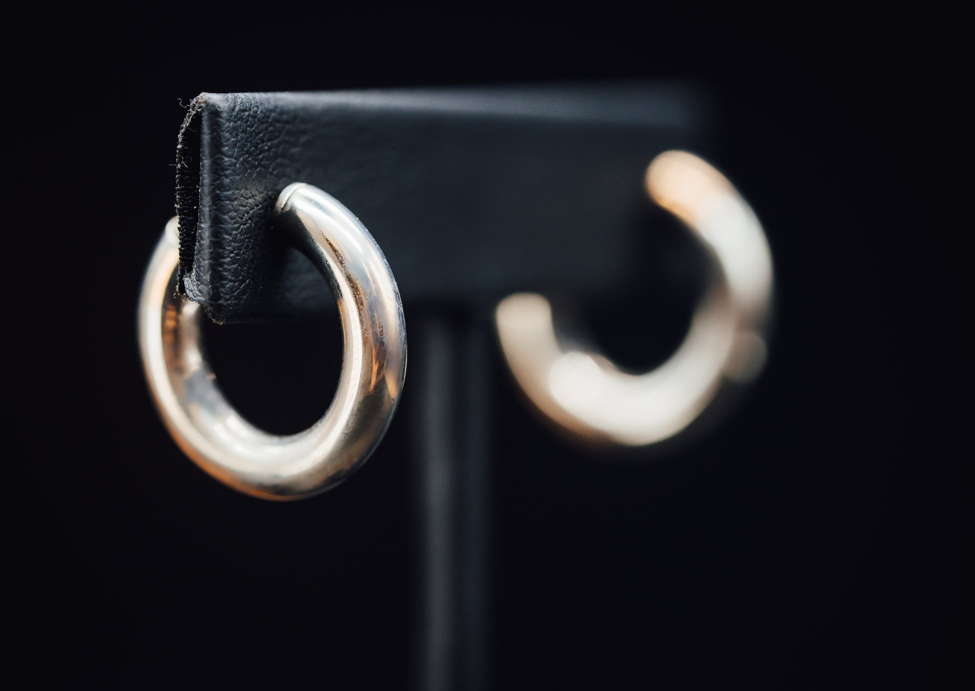 Sterling Silver Clip On Hoop Earrings