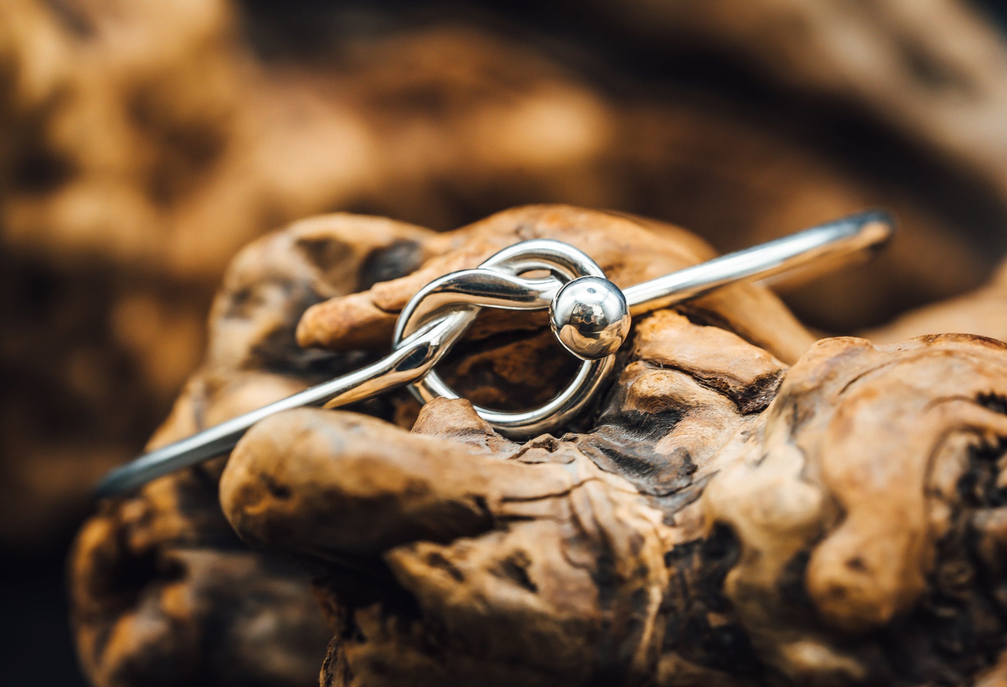 Sterling Silver Love Knot Bracelet