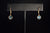 14k Yellow Gold London Blue Topaz Drop Earrings