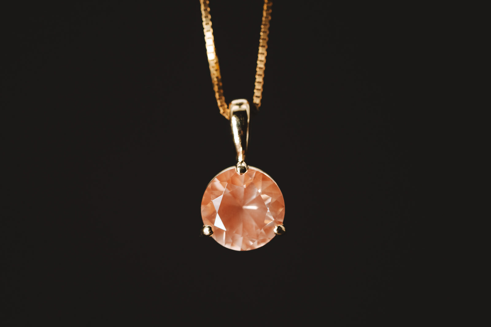 10KT newest Yellow Gold Pendant with Drusy Quartz Rhodolite Garnet